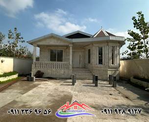 ویلا با متراژ کلی 300 مترمربع دارای امتیازات کامل و بنای 100 متری