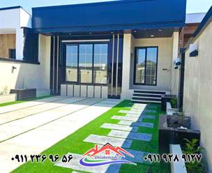 ویلا 215 متری نوساز در خشکبیجار با بنای 100 متری